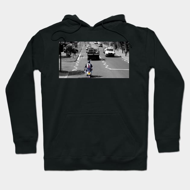 Mod Scooter sheffield Frecheville 2019 Hoodie by Simon-dell